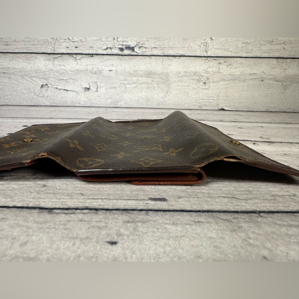 Louis Vuitton Portefeuille Sarah Long Bifold Wallet Monogram Leather Canvas - Picture 13 of 16